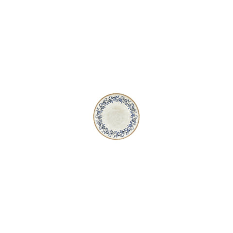 Kario dia.4.25" h:1" Round Blue Vitrified Deep Plate (Set of 4)