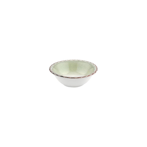 Rome dia.6" h:2" 12 oz. Round Green Vitrified Bowl (Set of 4)