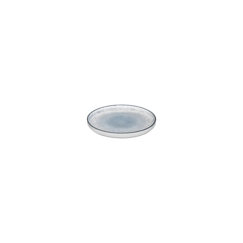Occhio dia.3.5" h:1" Round Blue Vitrified Deep Plate (Set of 4)