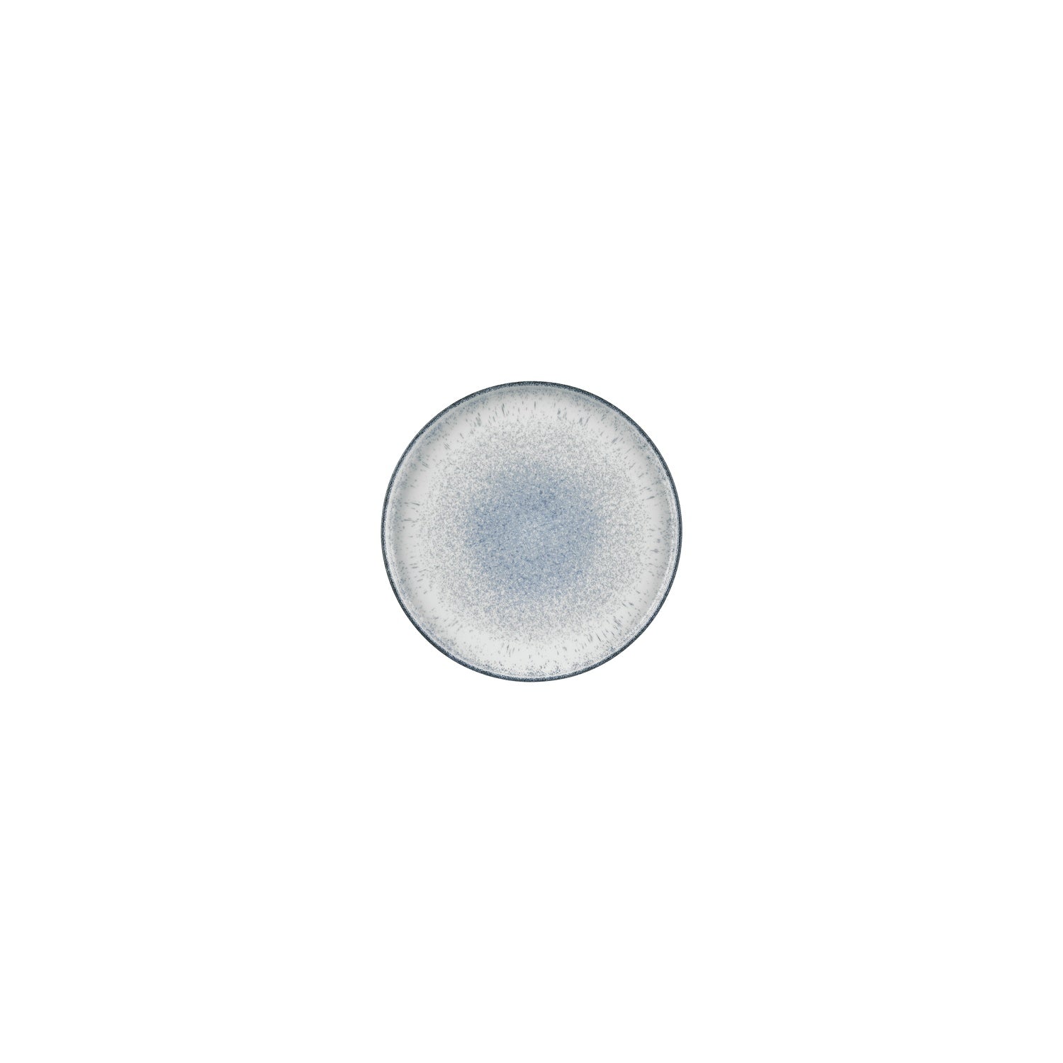 Occhio dia.3.5" h:1" Round Blue Vitrified Deep Plate (Set of 4)