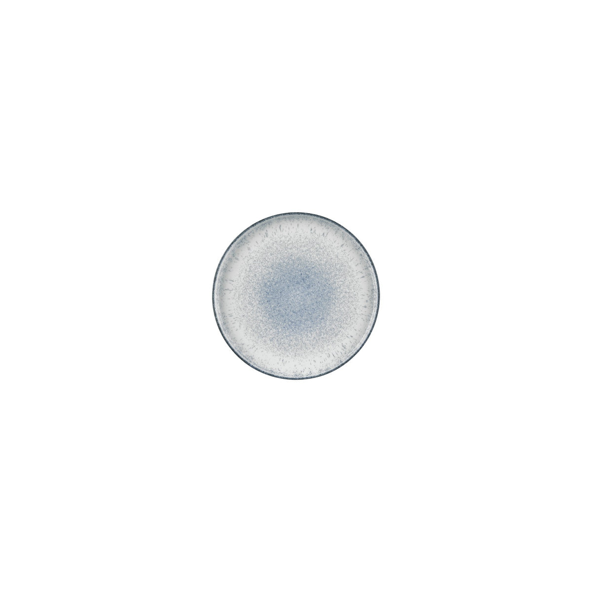 Occhio dia.3.5" h:1" Round Blue Vitrified Deep Plate (Set of 4)