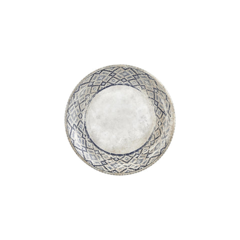 Zafira dia.9.75" Round Beige Vitrified Plate (Set of 4)