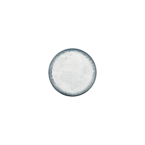 Smooth Ambience Blue dia.6.25" Round Blue Vitrified Plate (Set of 6)