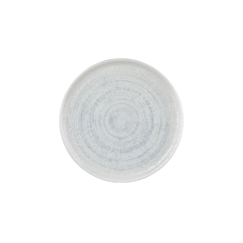Froid dia.11" Round Gray Vitrified Plate (Set of 4)
