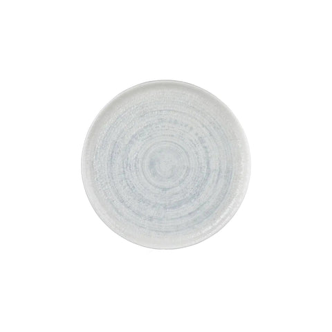 Froid dia.11" Round Gray Vitrified Plate (Set of 4)