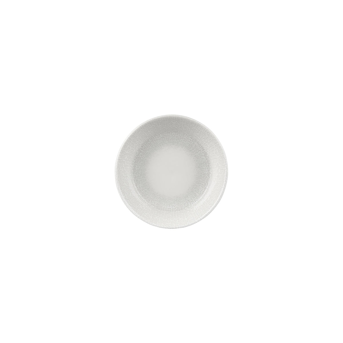 Illusion dia.5" h:1.25" 7 oz. Round Blue Vitrified Deep Plate (Set of 4)