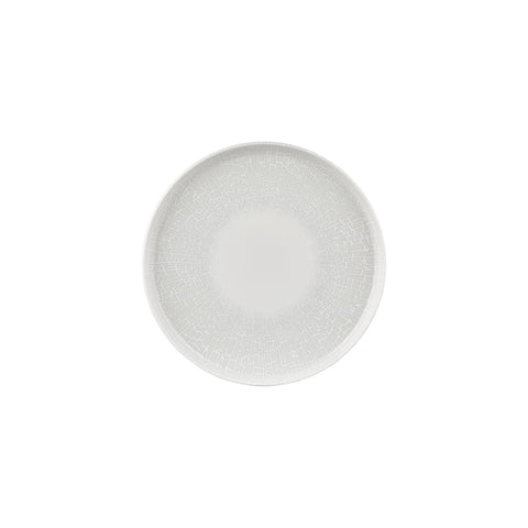 Illusion dia.9.75" Round Blue Vitrified Plate (Set of 4)
