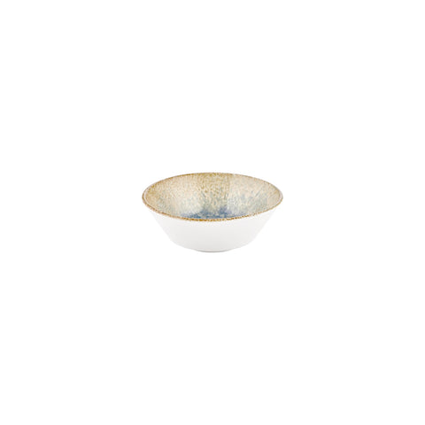 Smooth Reaction dia.5.5" h:2" 12 oz. Round Yellow Vitrified Bowl (Set of 4)