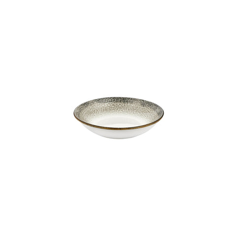 Spazio dia.8.25" h:1.25" 27 oz. Round Decorated Vitrified Deep Plate (Set of 6)