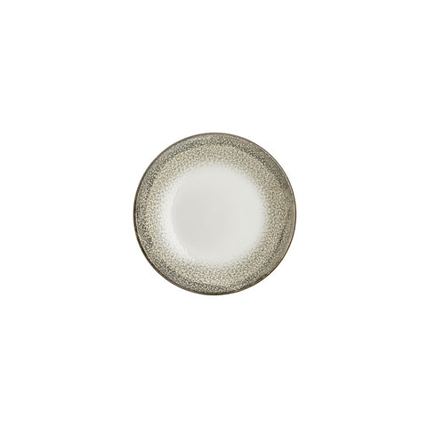 Spazio dia.8.25" h:1.25" 27 oz. Round Decorated Vitrified Deep Plate (Set of 6)