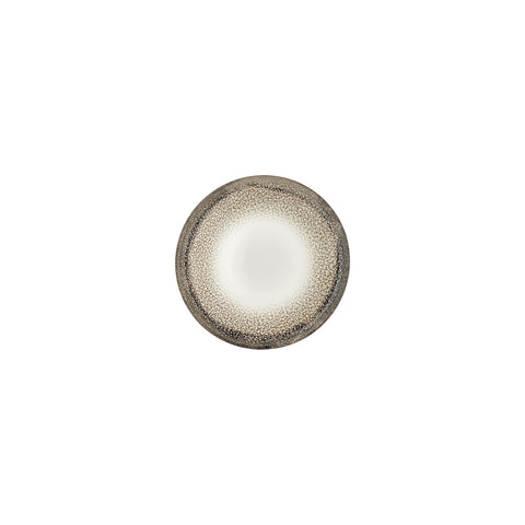 Spazio dia.5" h:1" 5 oz. Round Decorated Vitrified Deep Plate (Set of 4)