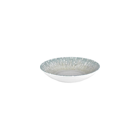 Vista dia.9" h:1.75" 34 oz. Round Blue Vitrified Deep Plate (Set of 6)