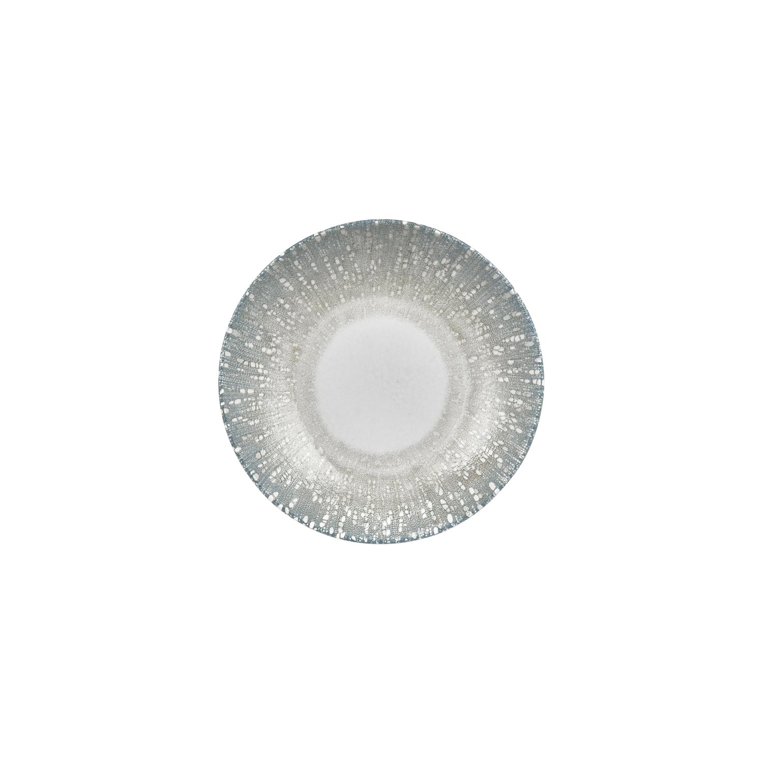 Vista dia.9" h:1.75" 34 oz. Round Blue Vitrified Deep Plate (Set of 6)