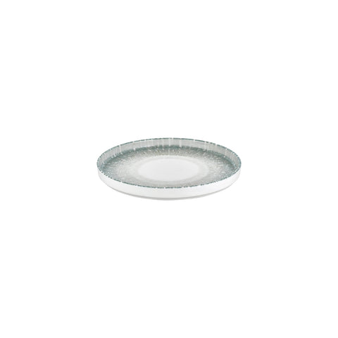 Vista dia.9" Round Green Vitrified Plate (Set of 6)