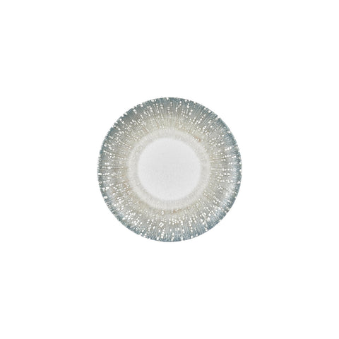 Vista dia.9" Round Green Vitrified Plate (Set of 4)