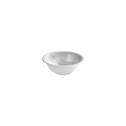 Wave dia.6.25" h:2.25" 17 oz. Round Blue Vitrified Bowl (Set of 4)