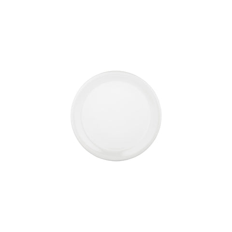 Gourmet dia.8.25" Round Warm White Vitrified Plate (Set of 12)