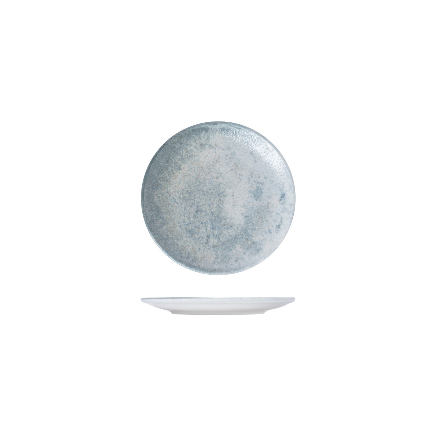 Artemis dia.7.5" Round Decorated Vitrified Plate (Set of 4)