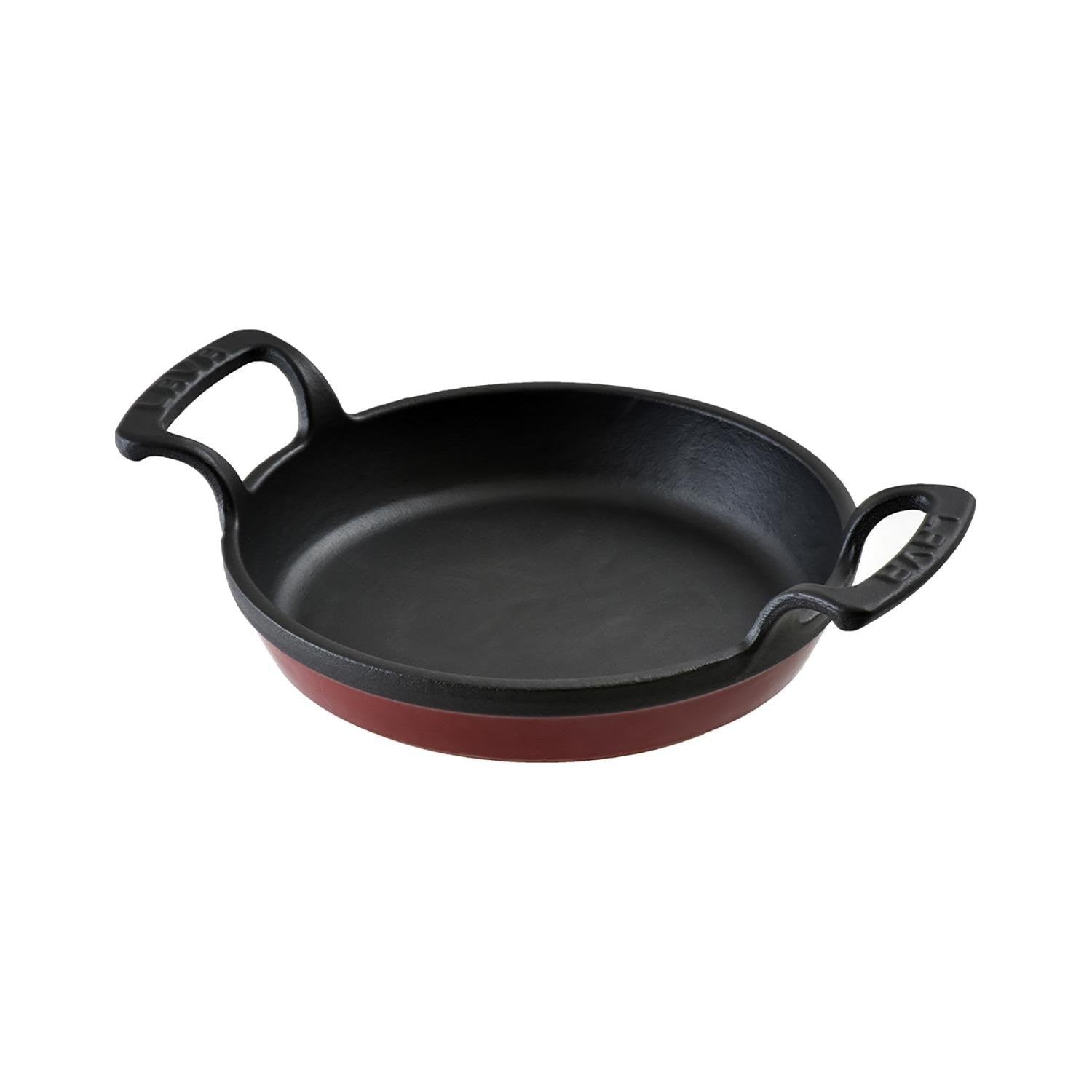 Turgla Cast Iron dia.6.75" h:1" Round Red Cast Iron Pan (1 each)
