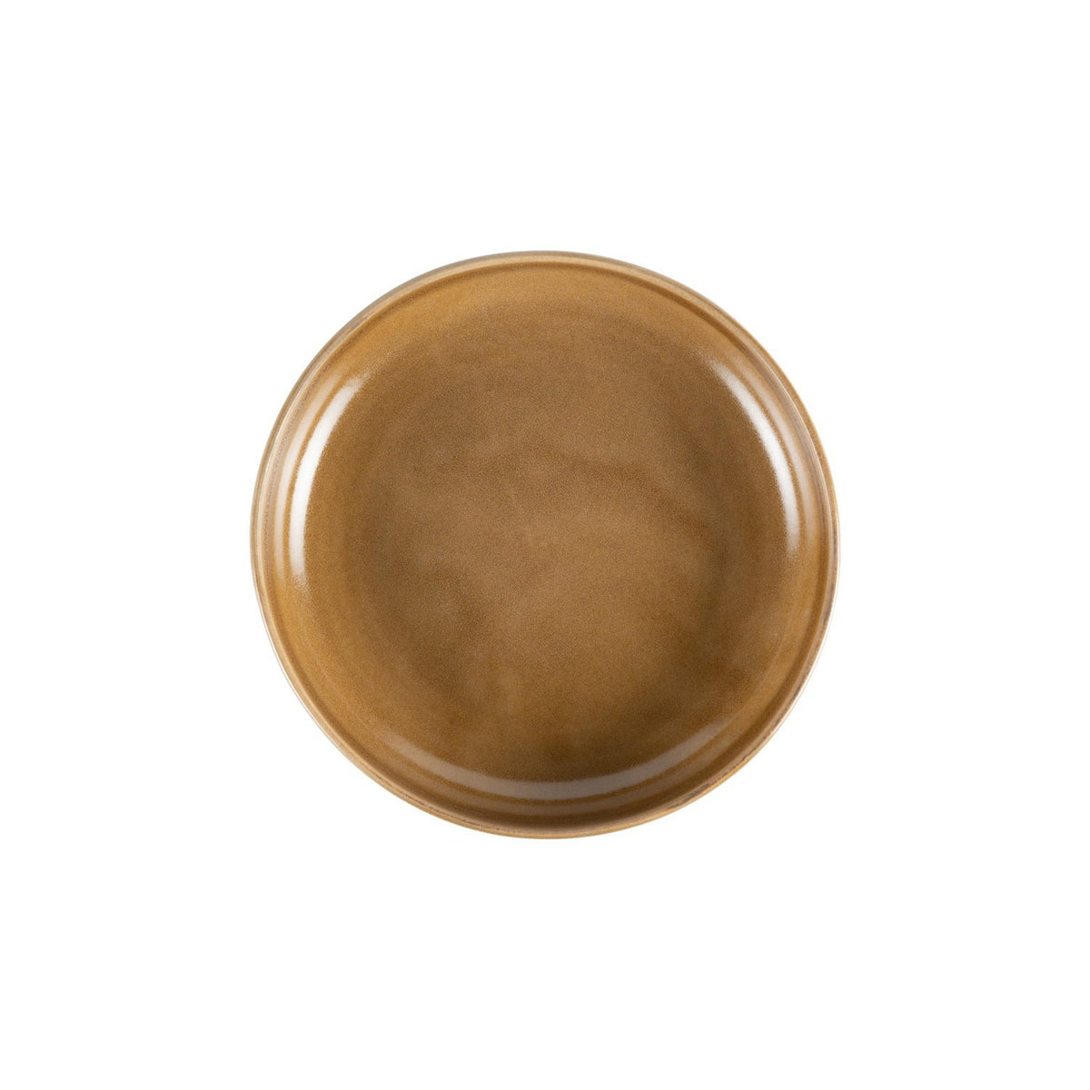 Terra Pott dia.10" h:1.75" 47 oz. Round Brown Vitrified Bowl (1 each)