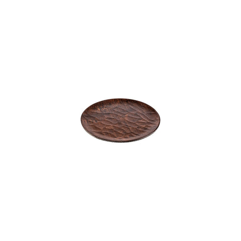Turgla EcoGrain dia.8.25" Round Brown Composite Plate (Set of 4)