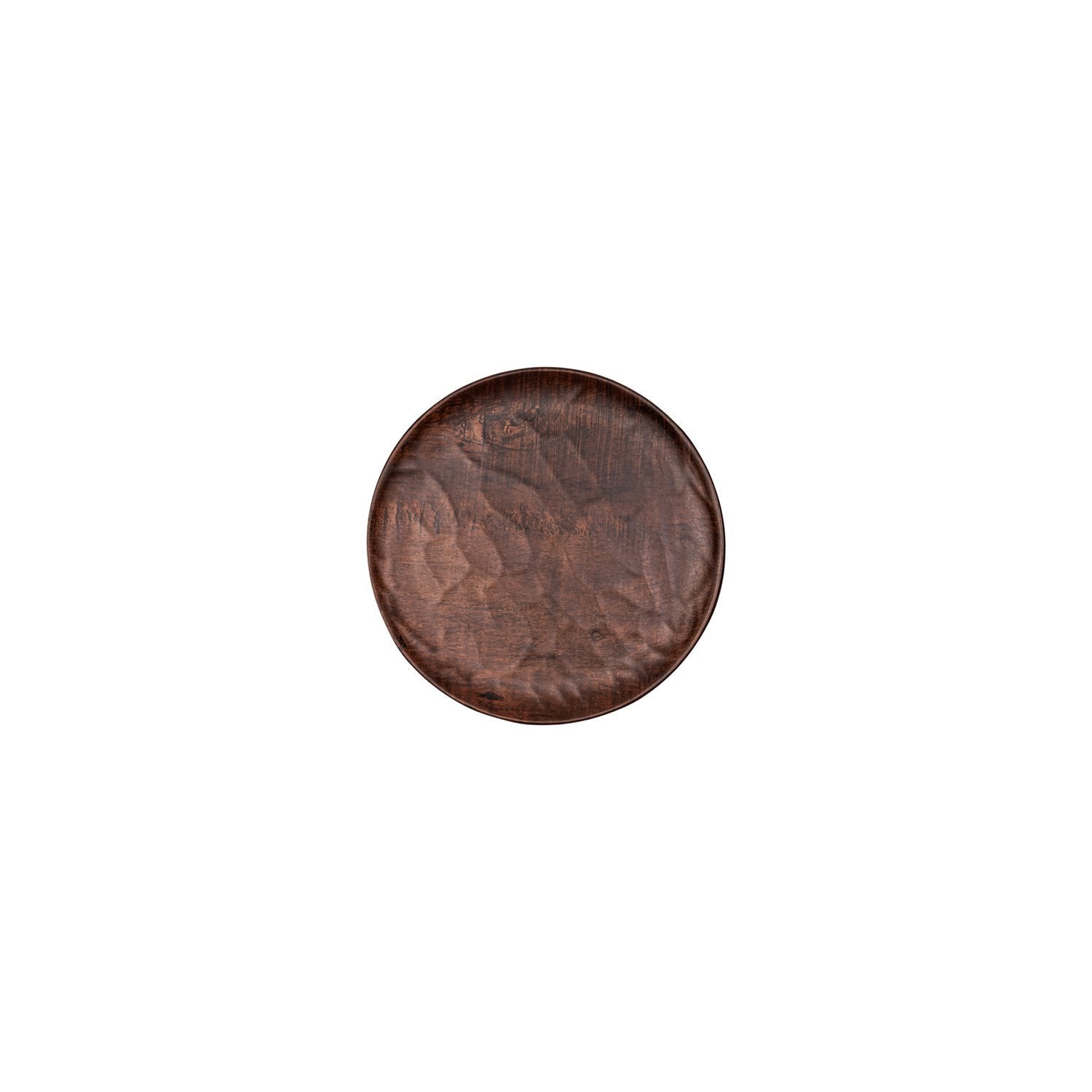Turgla EcoGrain dia.8.25" Round Brown Composite Plate (Set of 4)