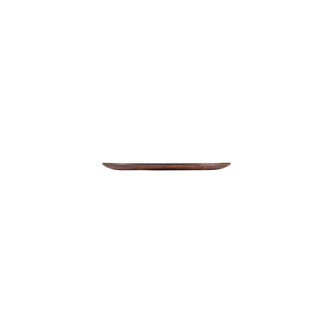 Round Brown Composite Platedia.9.75" (Set of 2)