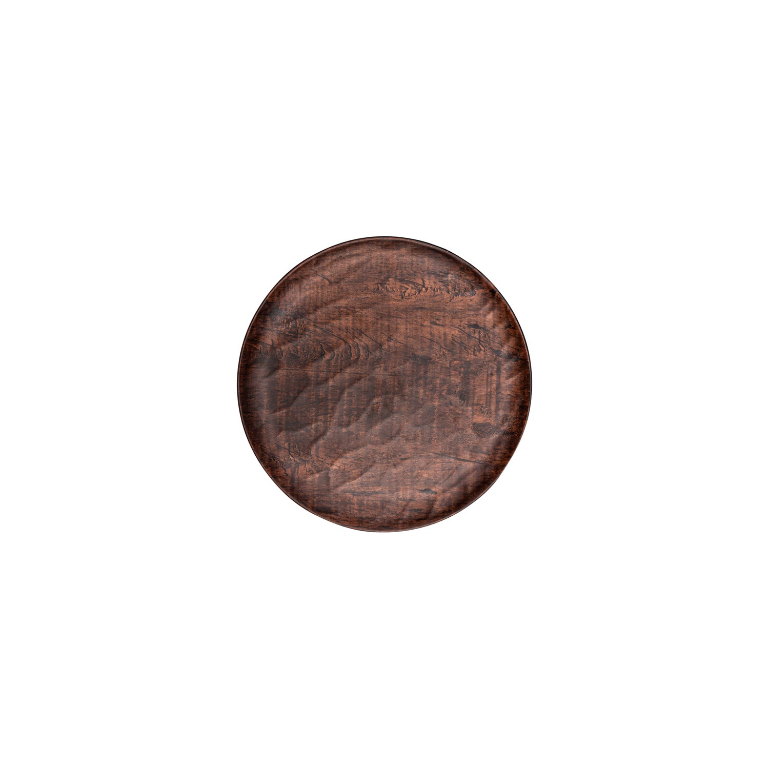 Round Brown Composite Platedia.9.75" (Set of 2)