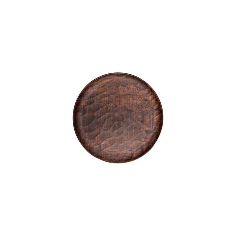 Round Brown Composite Platedia.9.75" (Set of 2)