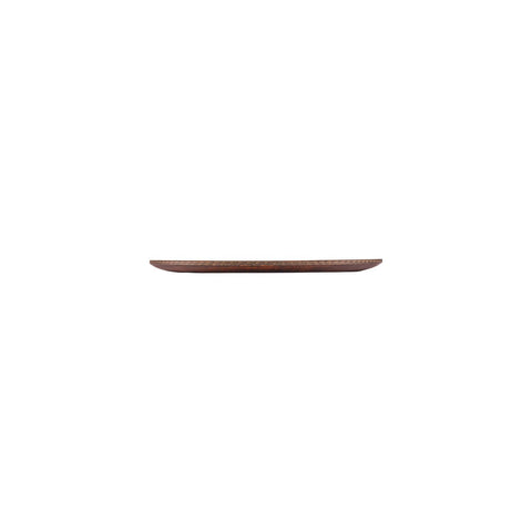 Turgla EcoGrain dia.11" Round Brown Composite Plate (Set of 2)