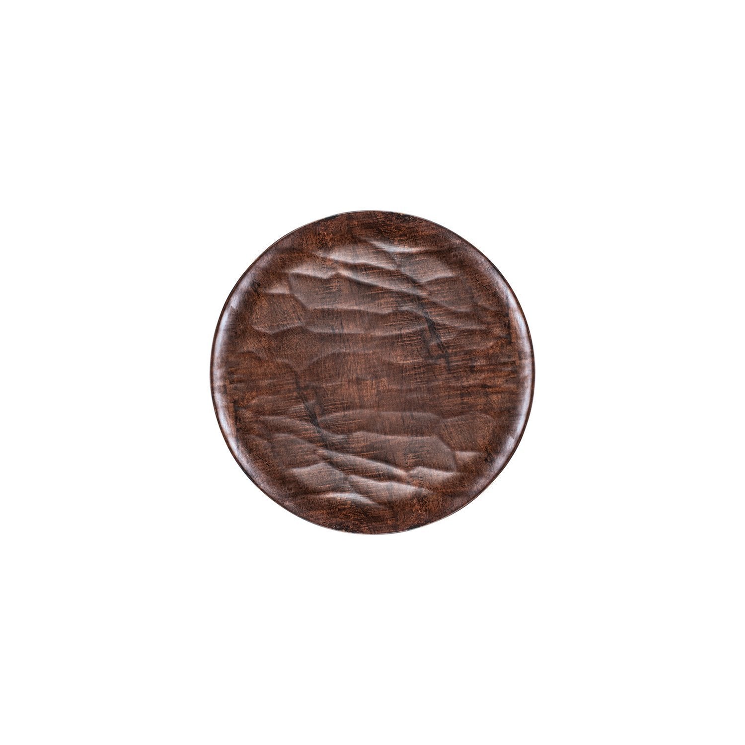 Turgla EcoGrain dia.11" Round Brown Composite Plate (Set of 2)