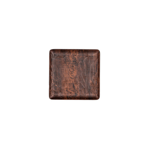Square Brown Composite Plate8.75" x 8.75" (Set of 4)