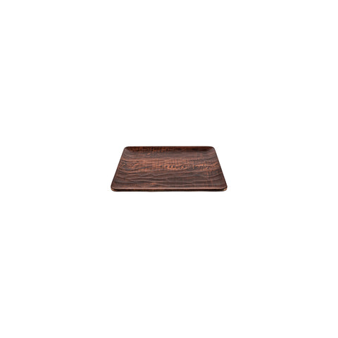 Square Brown Composite Plate8.75" x 8.75" (Set of 4)