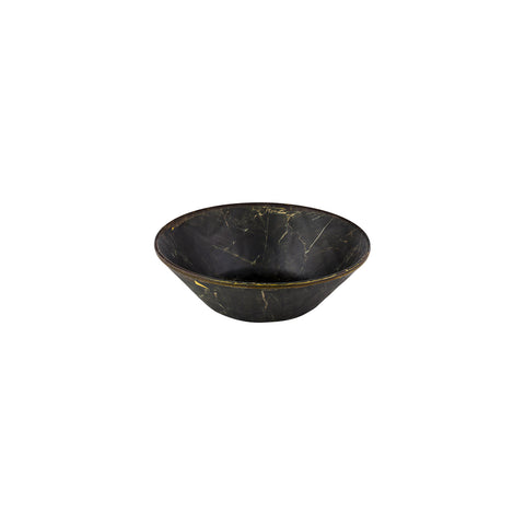 Turgla EcoGrain dia.7.5" h:2.25" 32 oz. Round Black Composite Bowl (Set of 4)