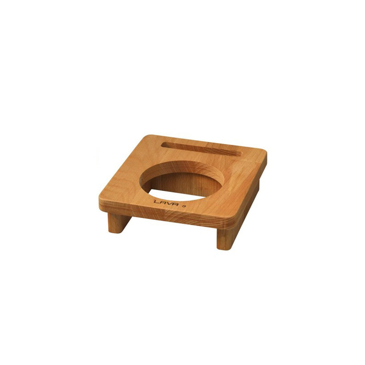 Turgla Wood 10" x 7.25" x h:2.25" Square Brown Wood Underliner (1 each)
