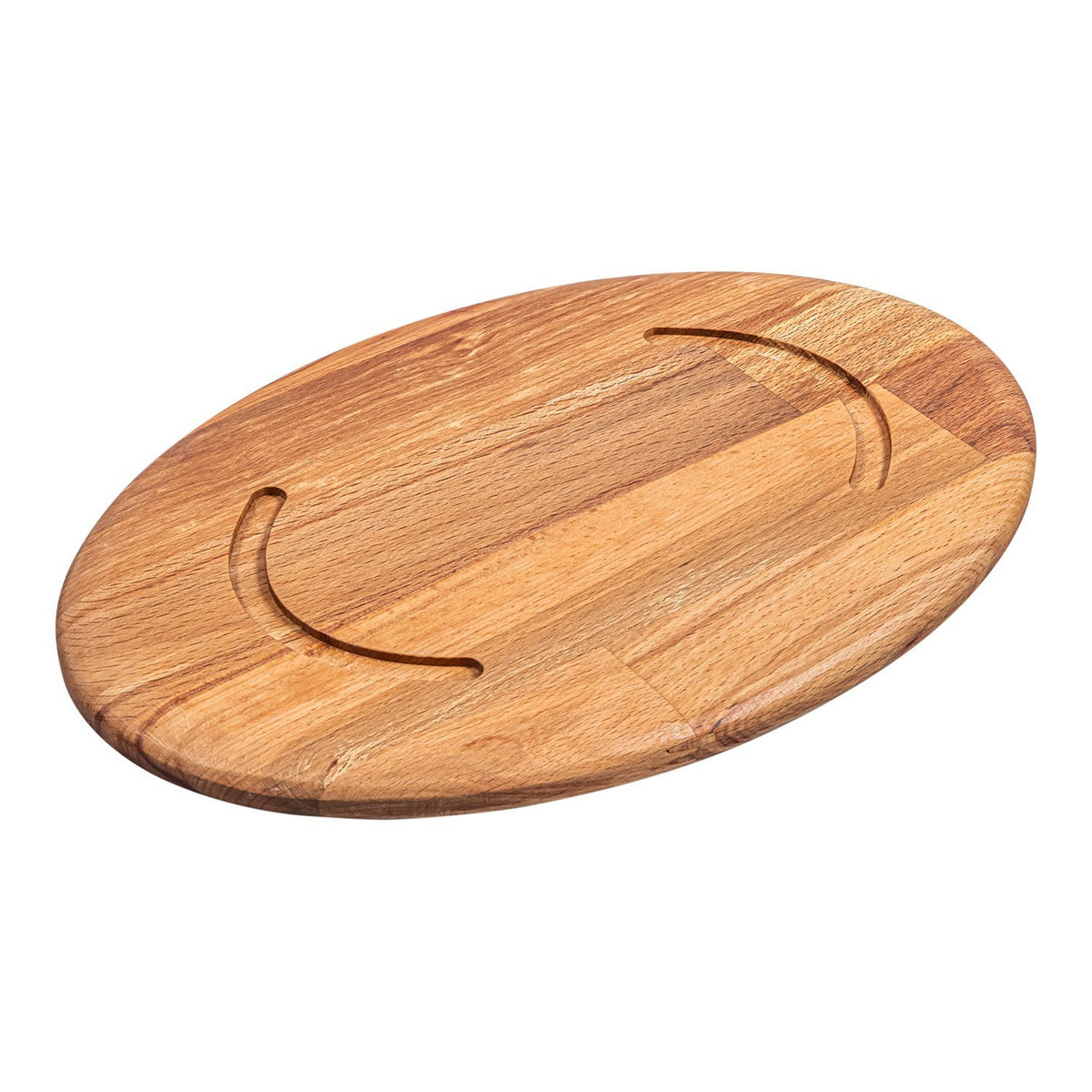 Turgla Wood 12.5" x 8.25" x h:0.75" Oval Brown Wood Underliner (1 each)