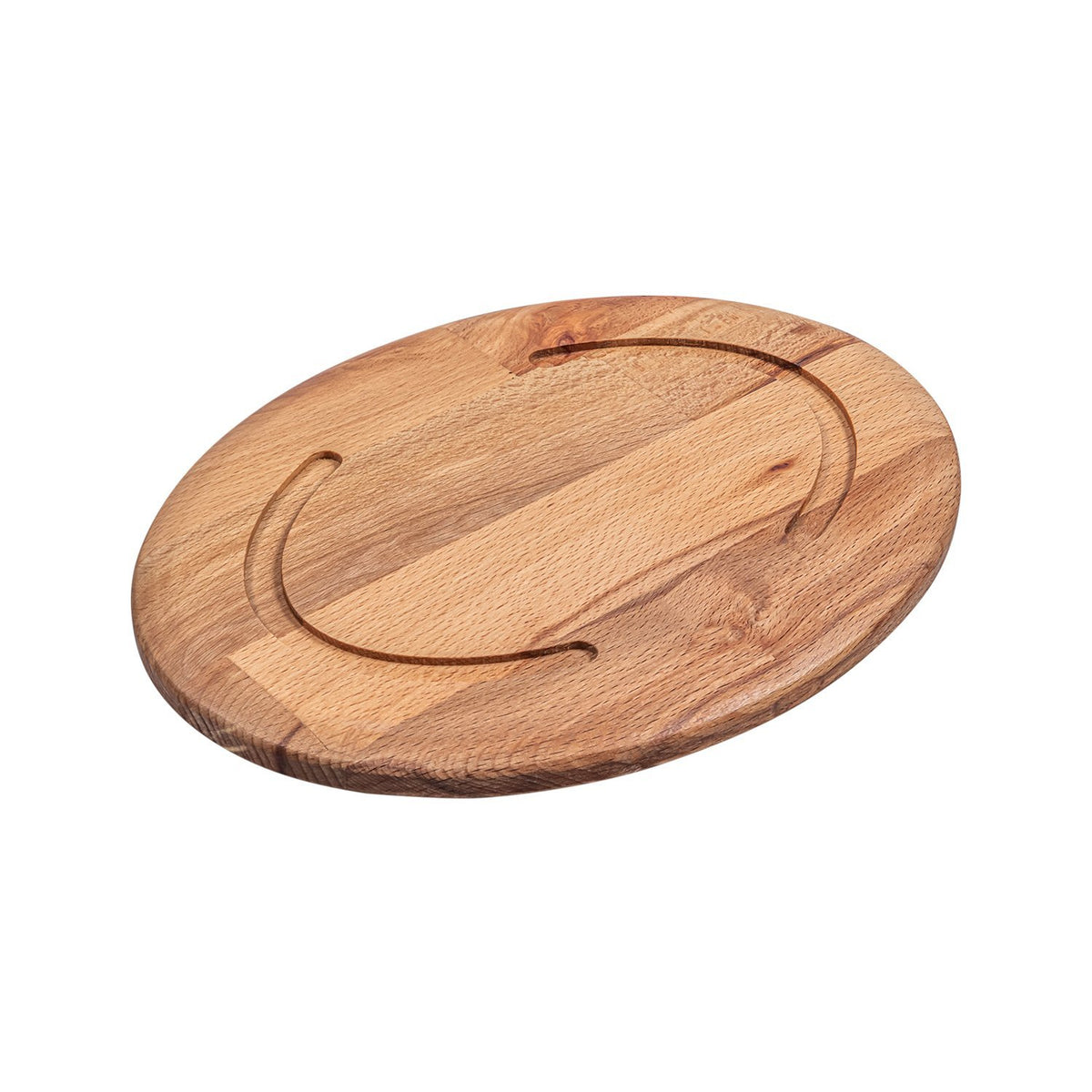 Turgla Wood 10.5" x 7.75" x h:0.75" Oval Brown Wood Underliner (1 each)