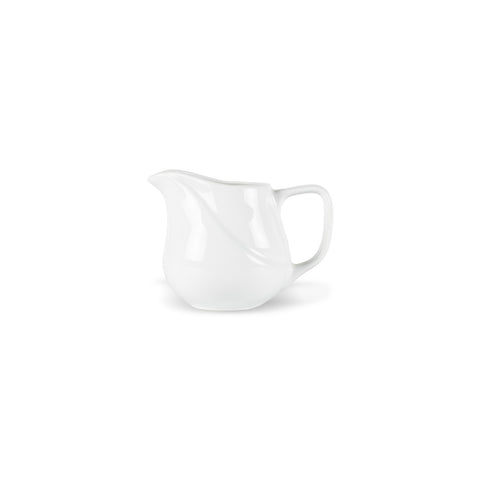 X-tanbul dia.5" h:3.75" Round White Porcelain Creamer (1 each)