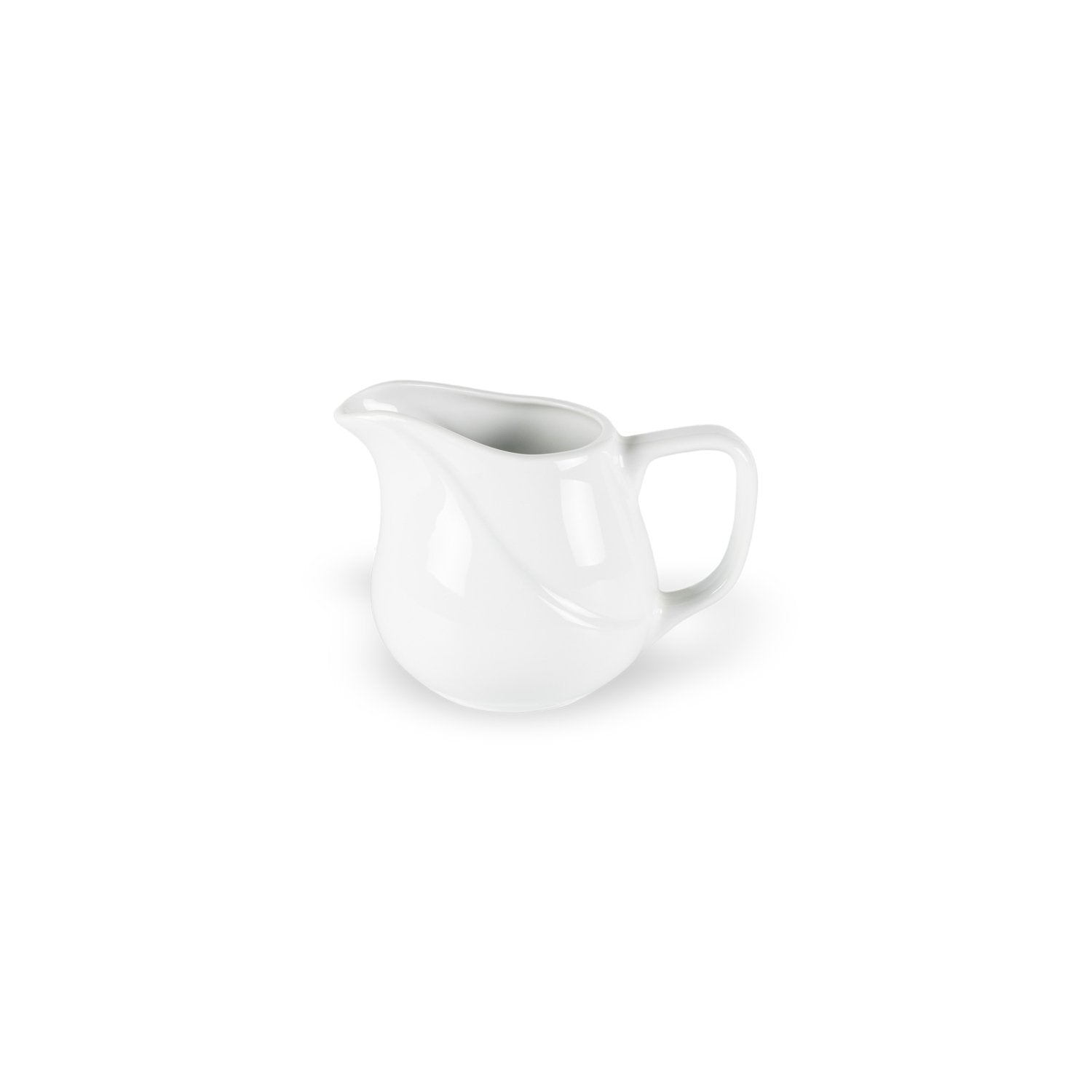 X-tanbul dia.5" h:3.75" Round White Porcelain Creamer (1 each)