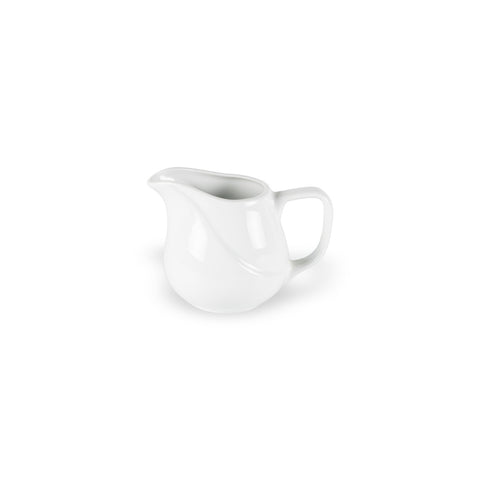 X-tanbul dia.5" h:3.75" Round White Porcelain Creamer (1 each)