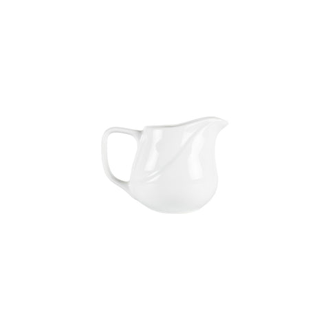 X-tanbul dia.5" h:3.75" Round White Porcelain Creamer (1 each)