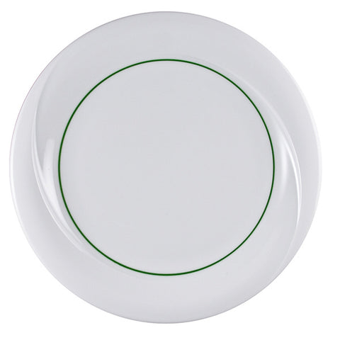 Porcelain X-tanbul dia.9" Round Decorated Porcelain Plate (Set of 4)